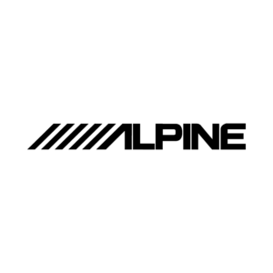 pegatina alpine